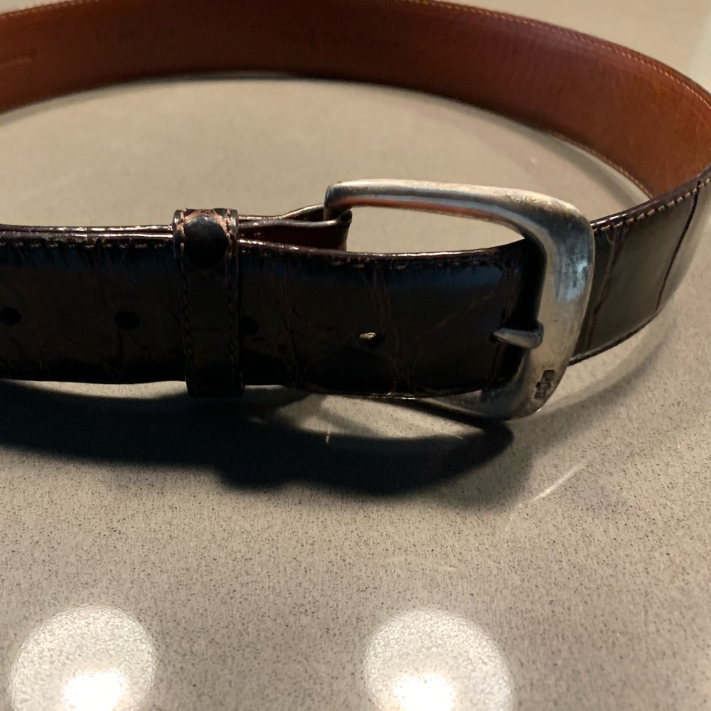 Vintage Ralph Lauren Alligator Belt
